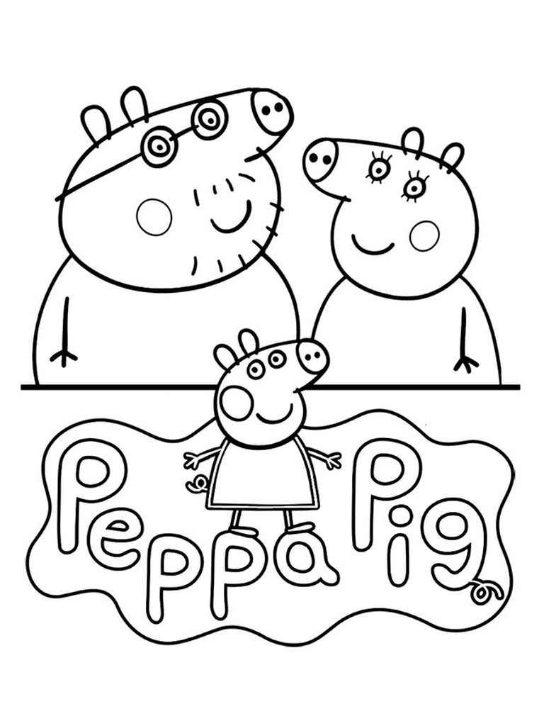 peppa para colorir e imprimir 59