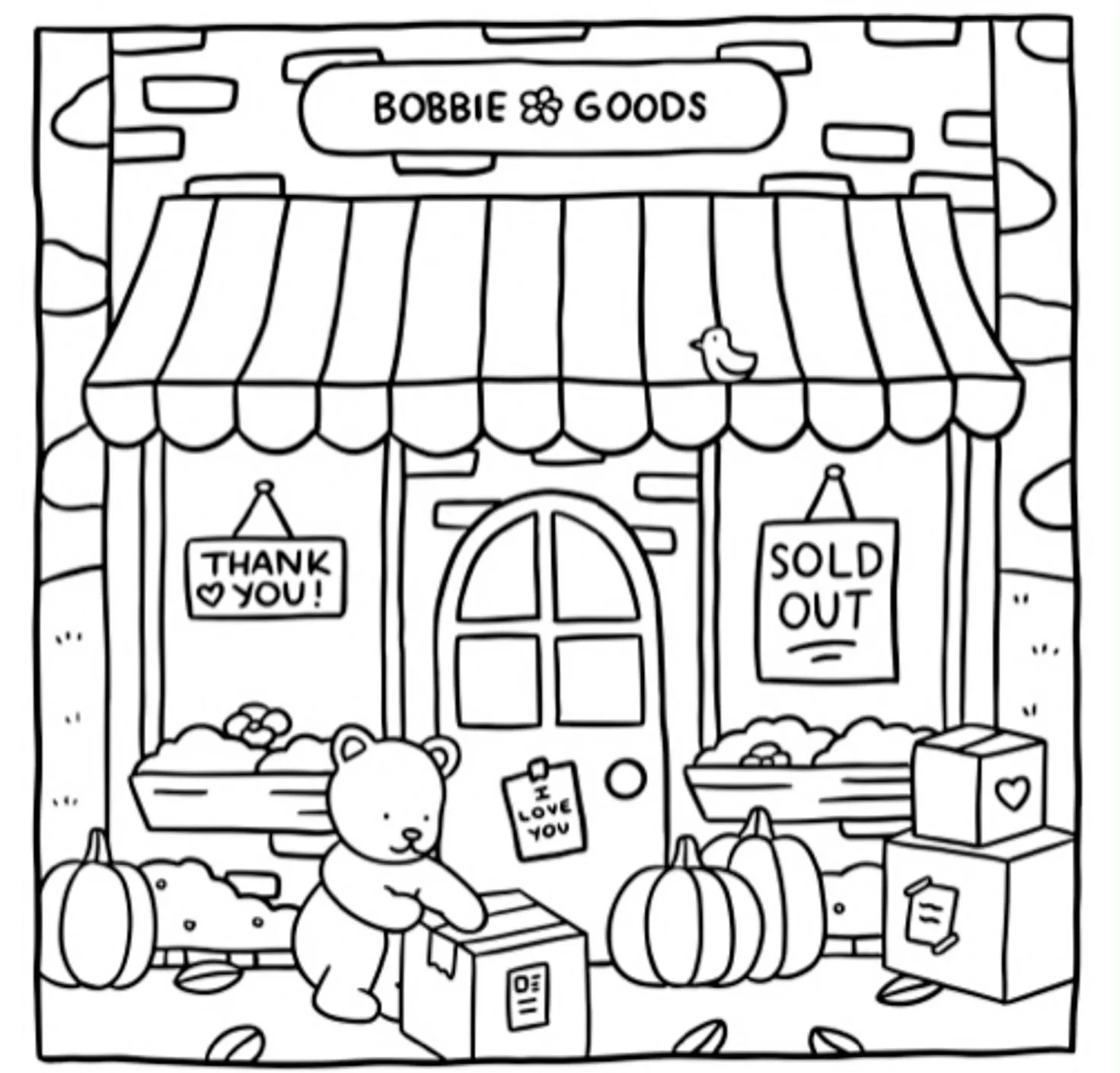 Bobbie Goods para colorir (102)