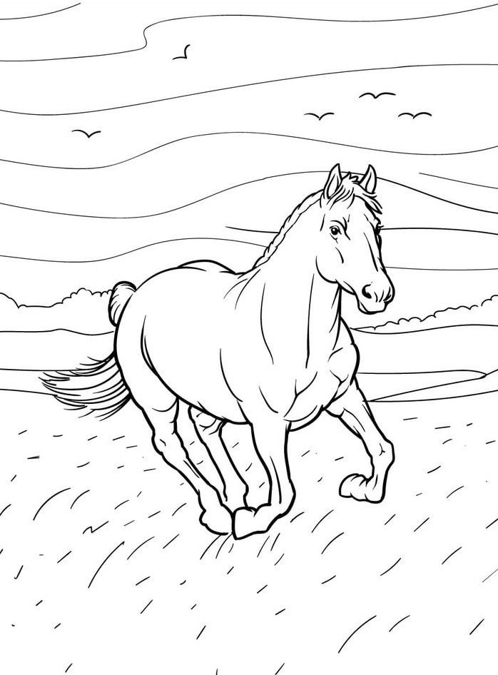 Cavalo para colorir (22)