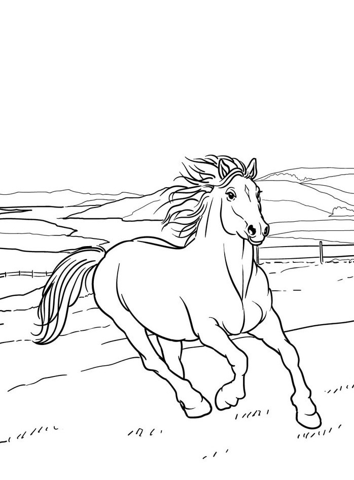 Cavalo para colorir (32)