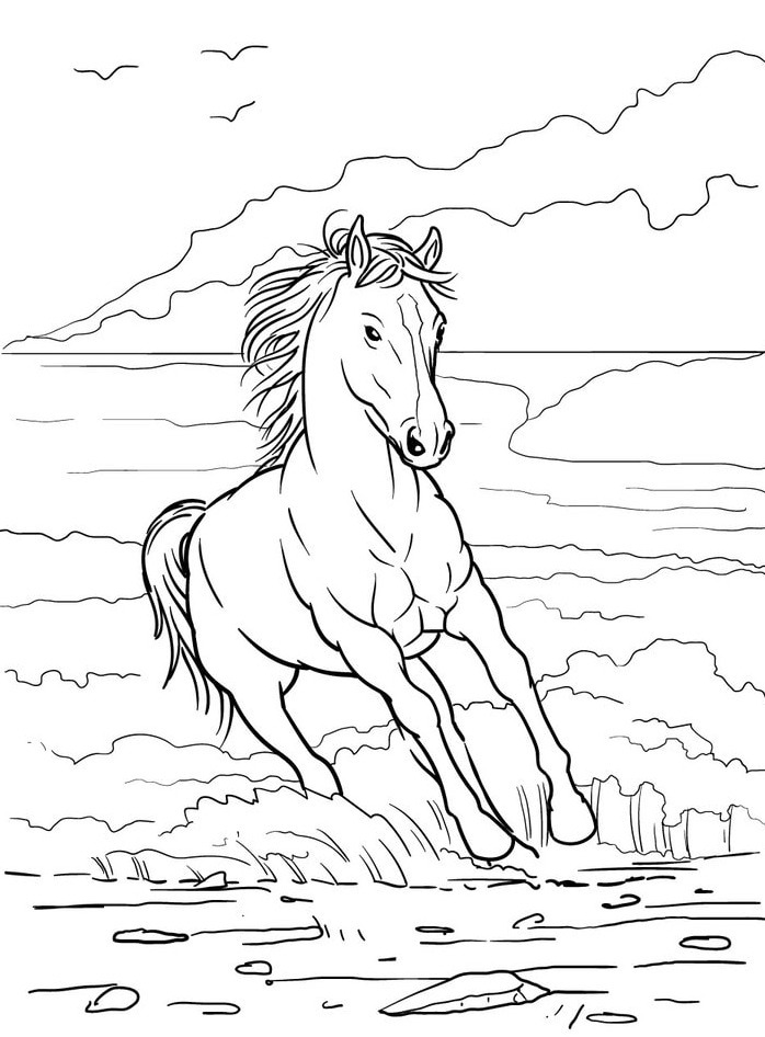 Cavalo para colorir (33)