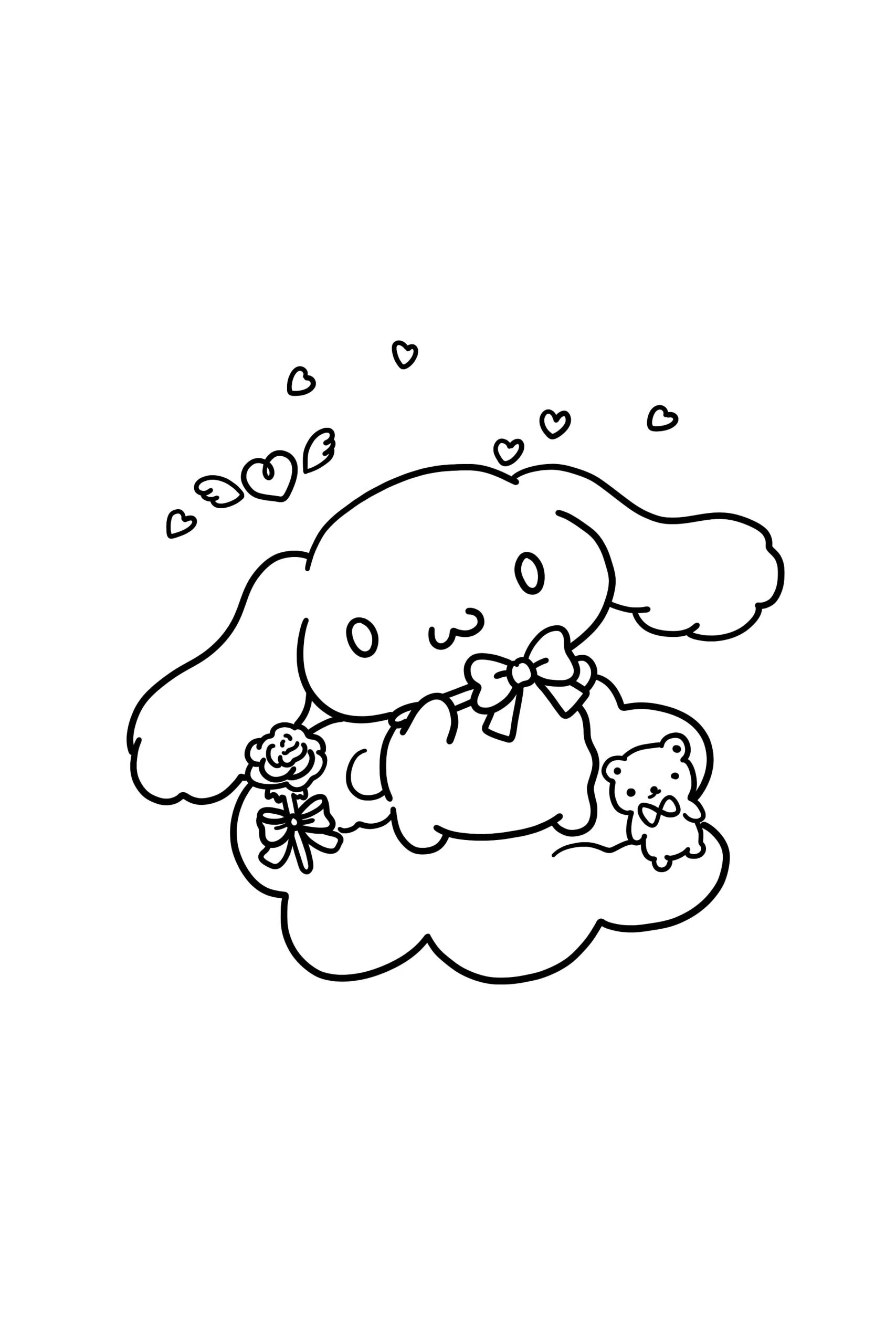 Cinnamoroll Coloring Pages