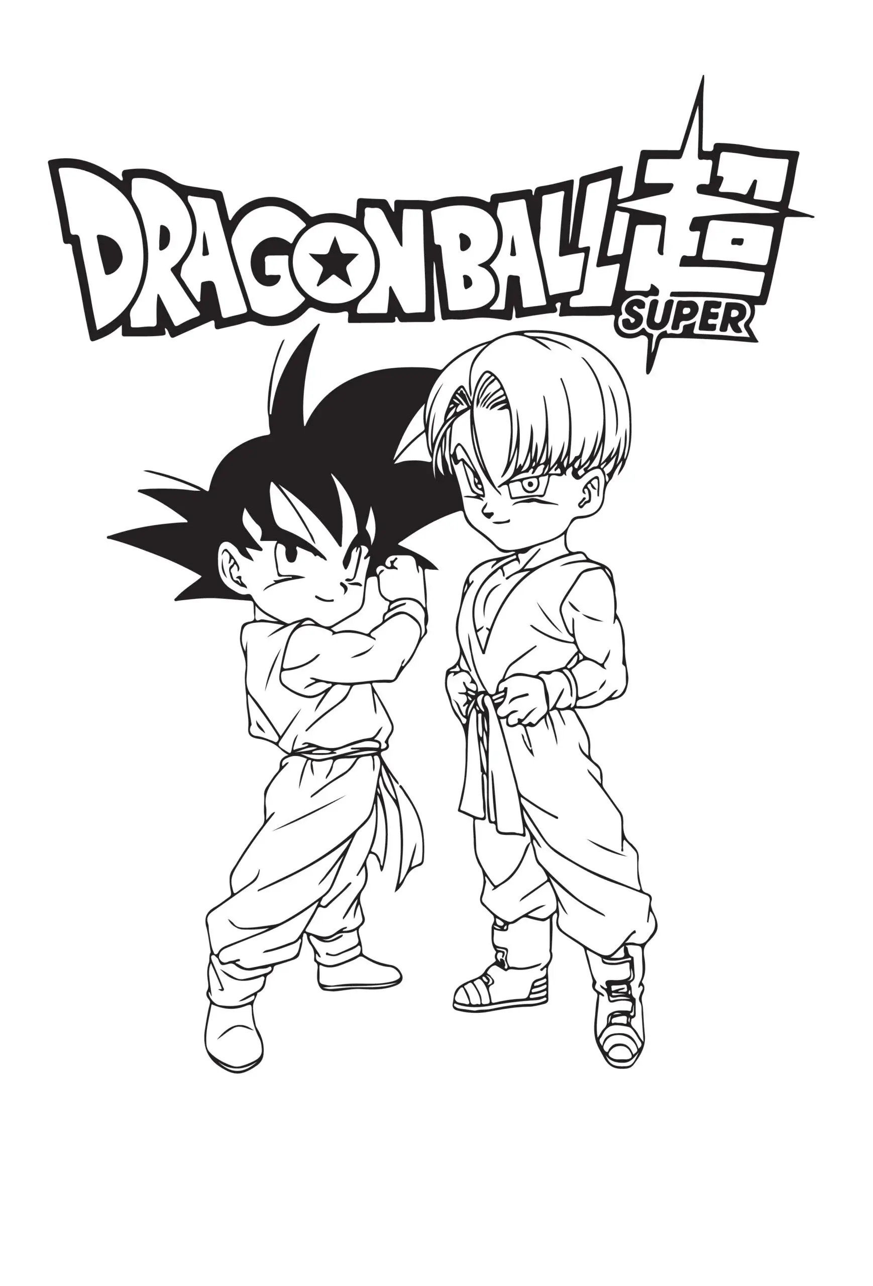 Goku para colorir (36)