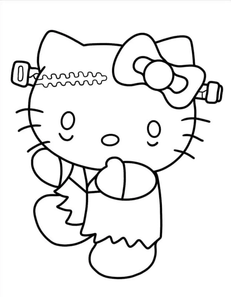 Hello Kitty para colorir (31)