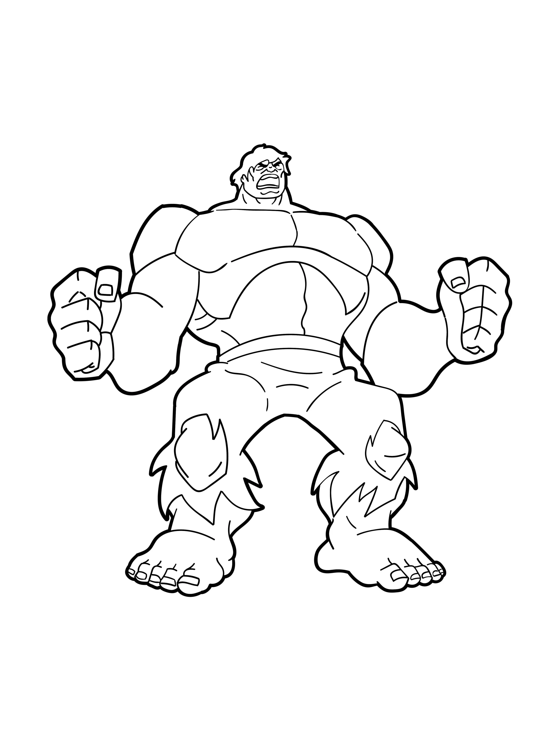 Hulk para colorir (13)