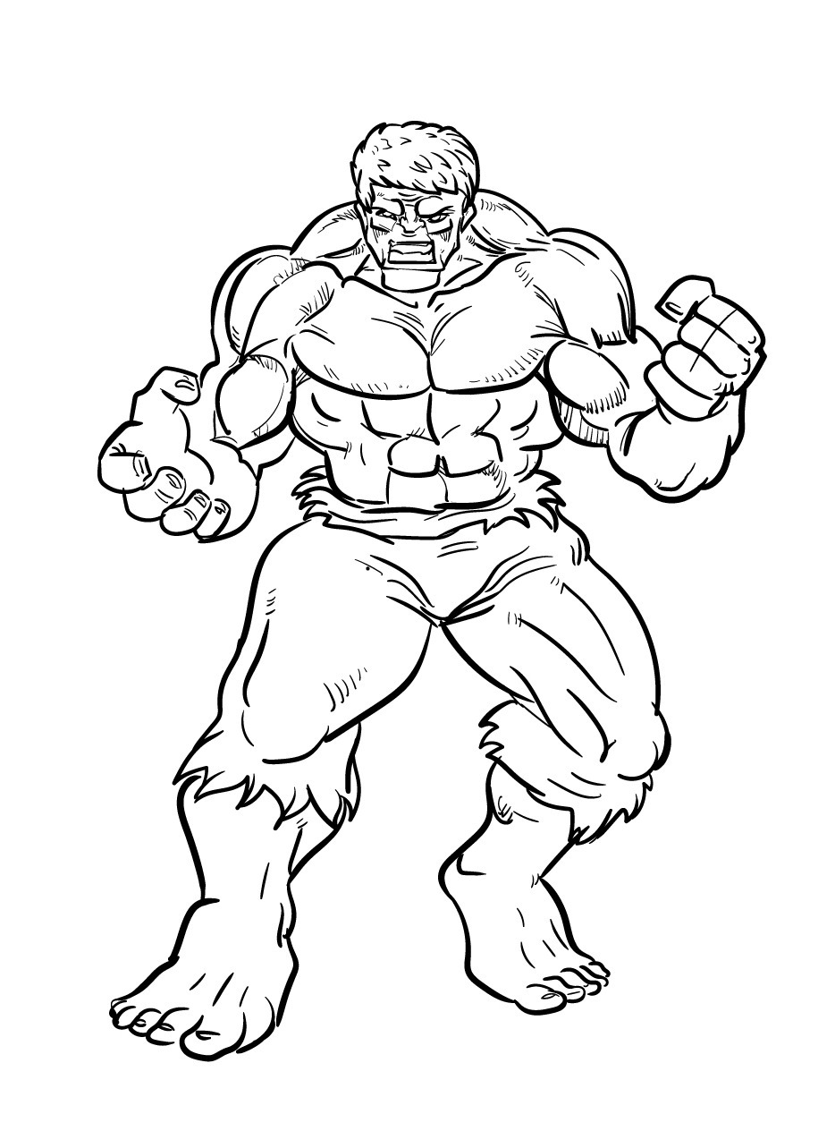 Hulk para colorir (18)