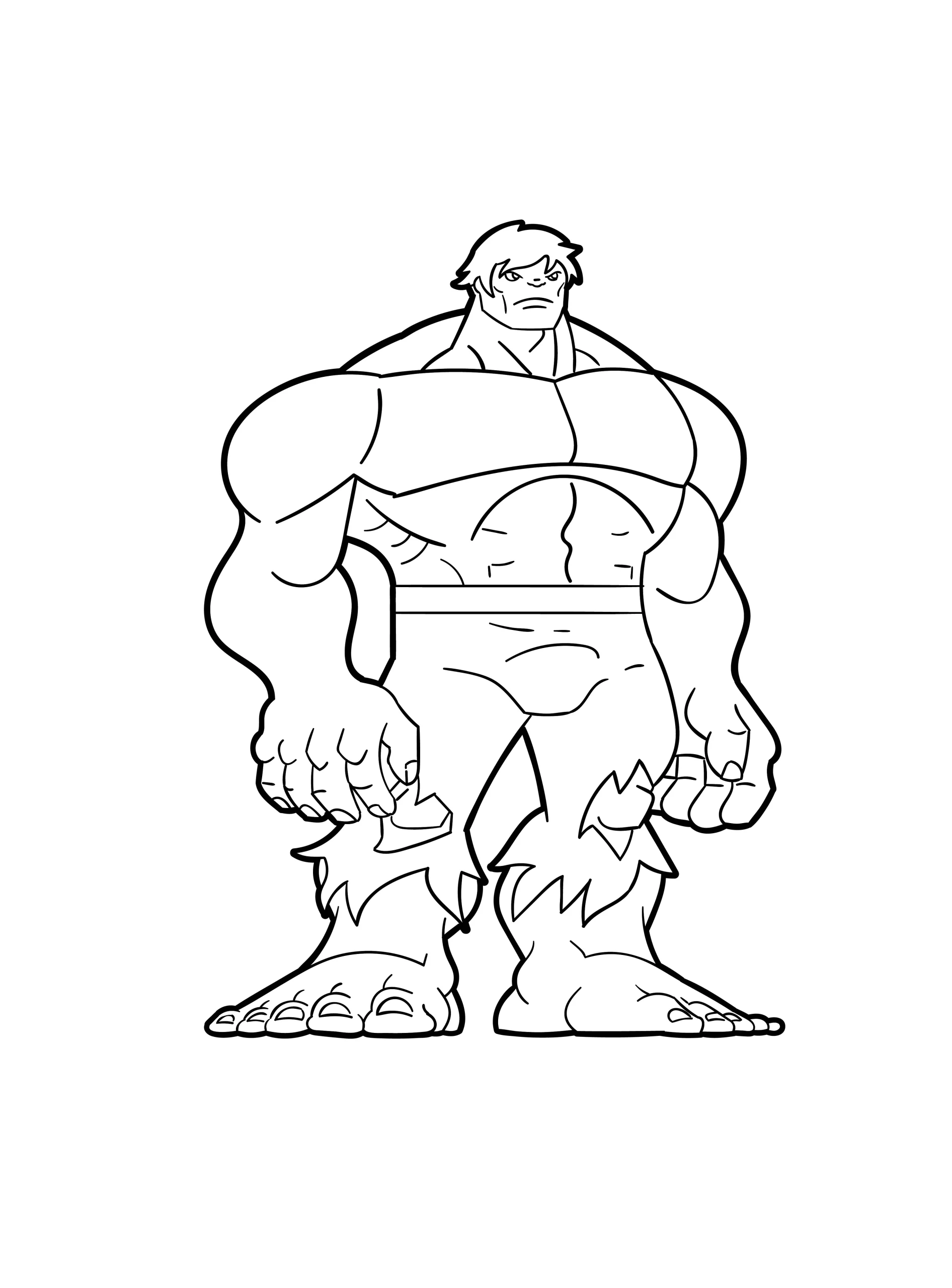 Hulk para colorir (21)