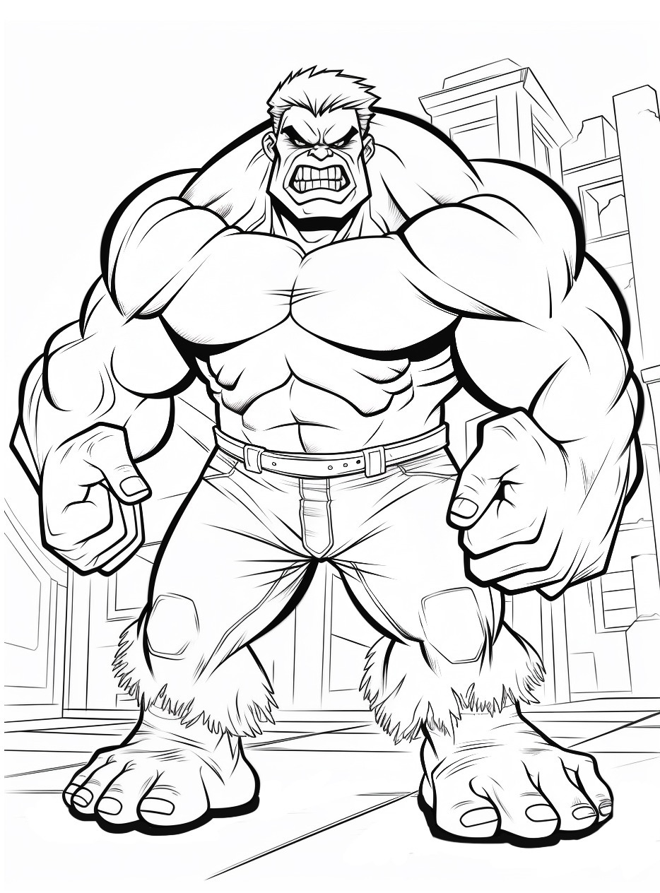 Hulk para colorir (24)