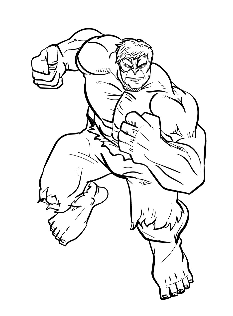 Hulk para colorir (25)