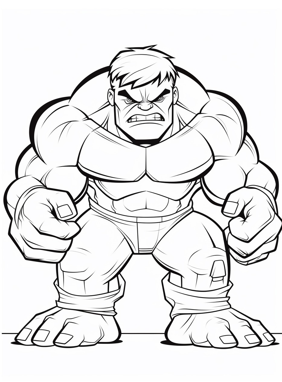 Hulk para colorir (26)