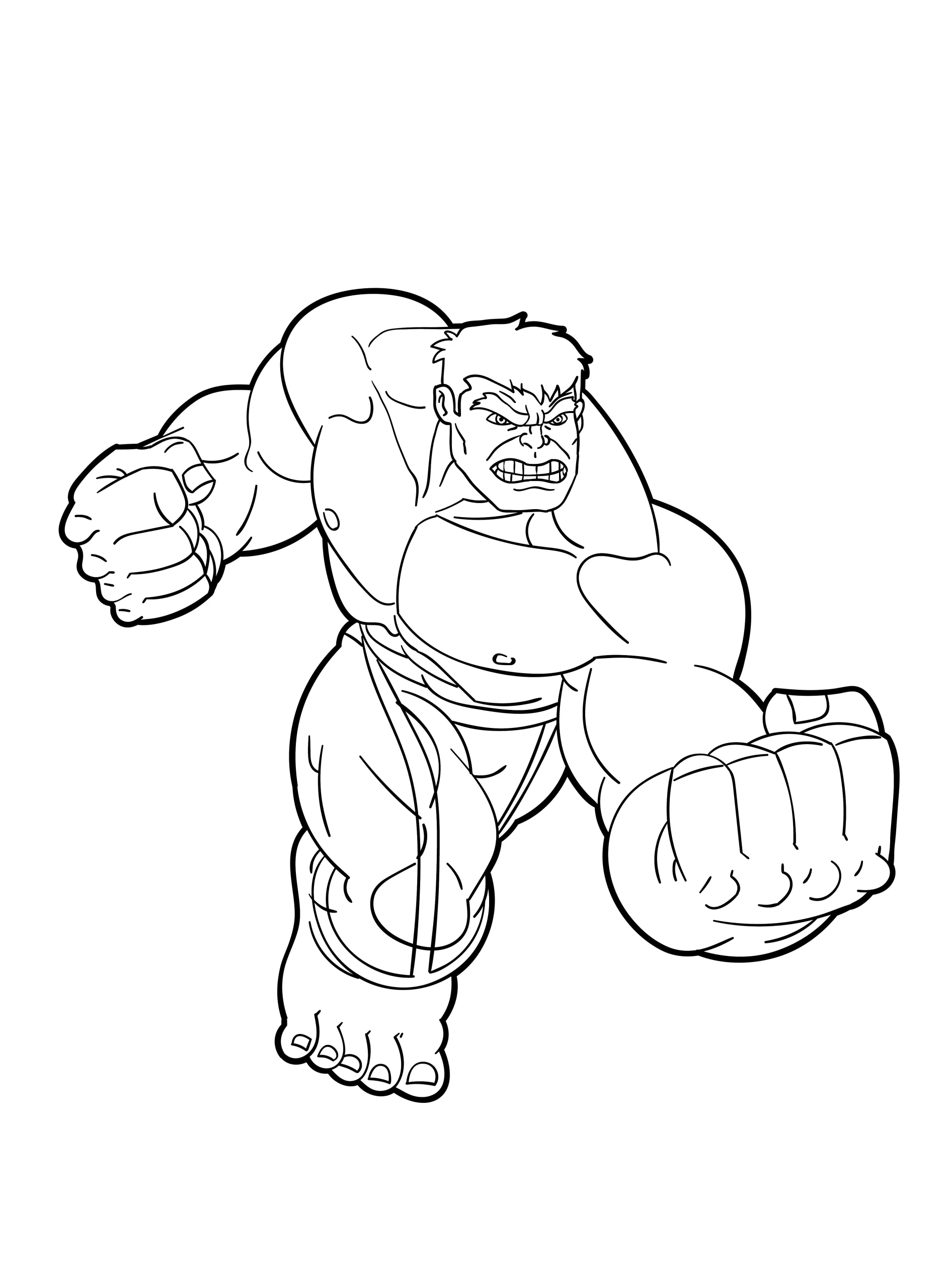 Hulk para colorir (30)