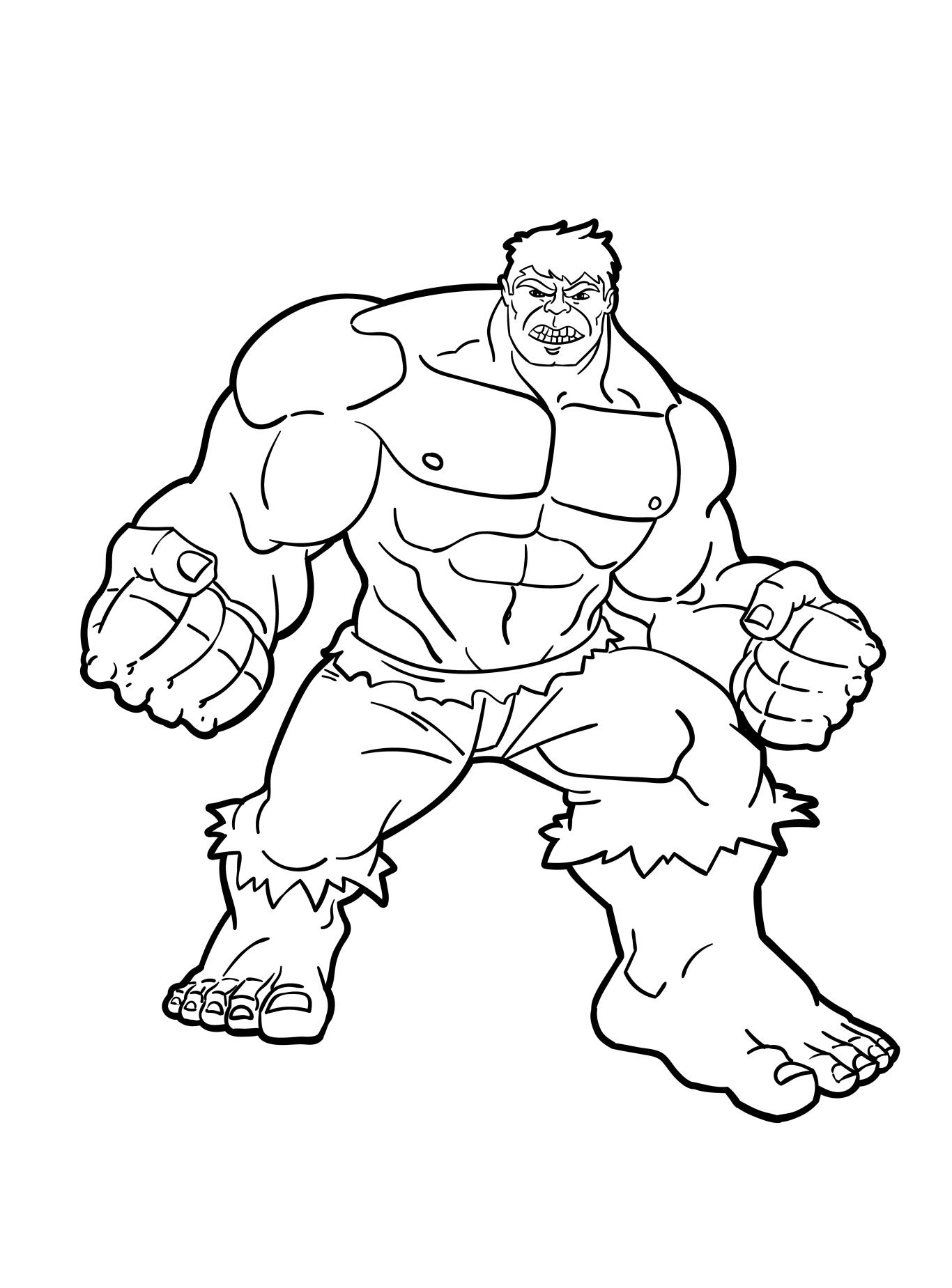 Hulk para colorir (35)