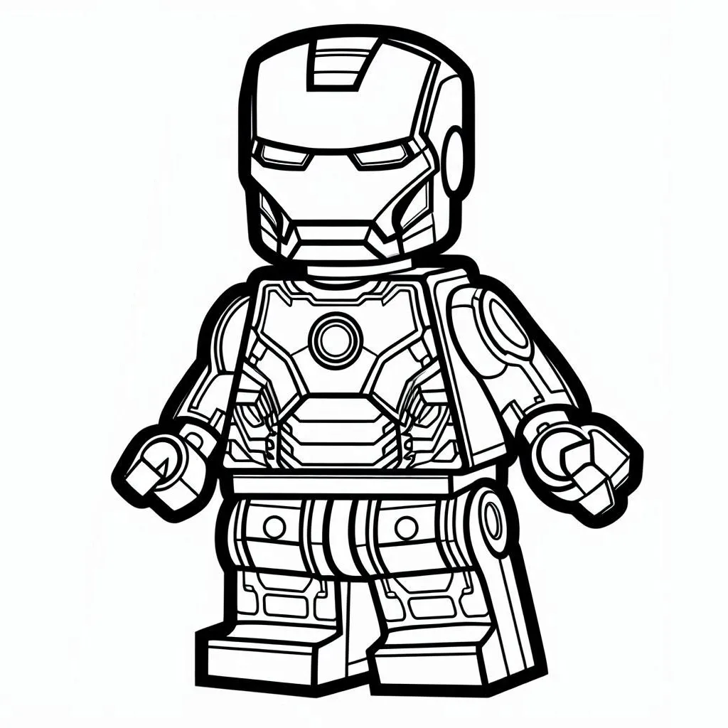 Iron man para colorir (24)