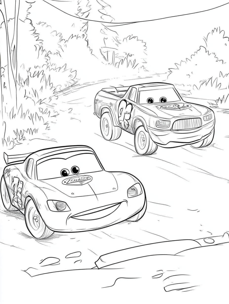 Lightning McQueen para colorir (11)