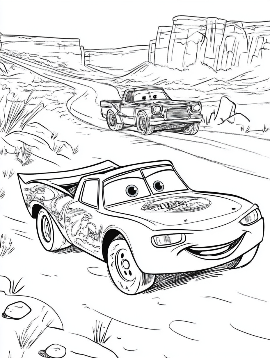 Lightning McQueen para colorir (12)