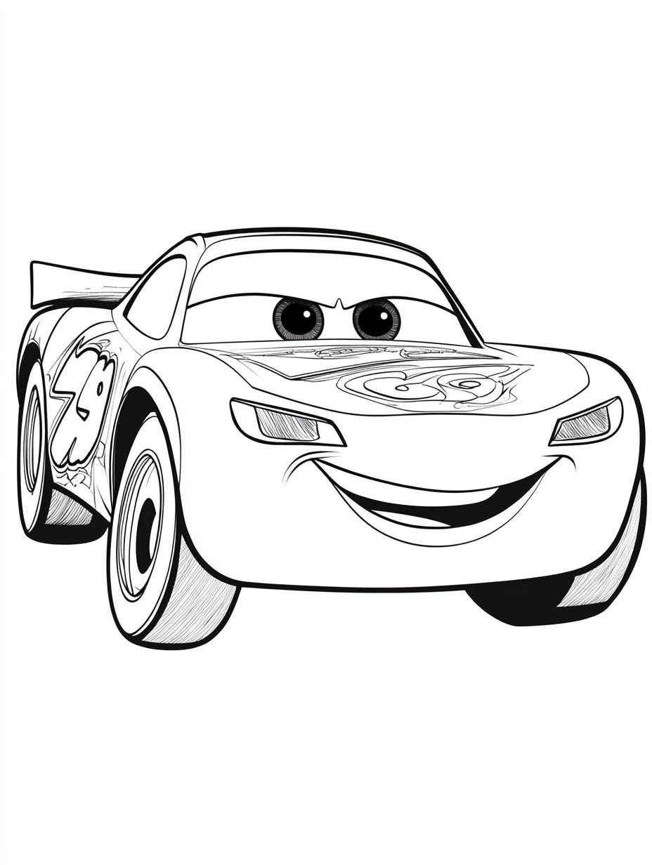 Lightning McQueen para colorir (5)