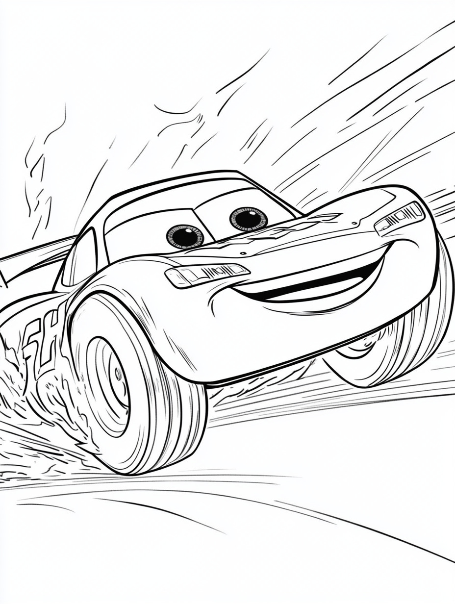 Lightning McQueen para colorir (6)