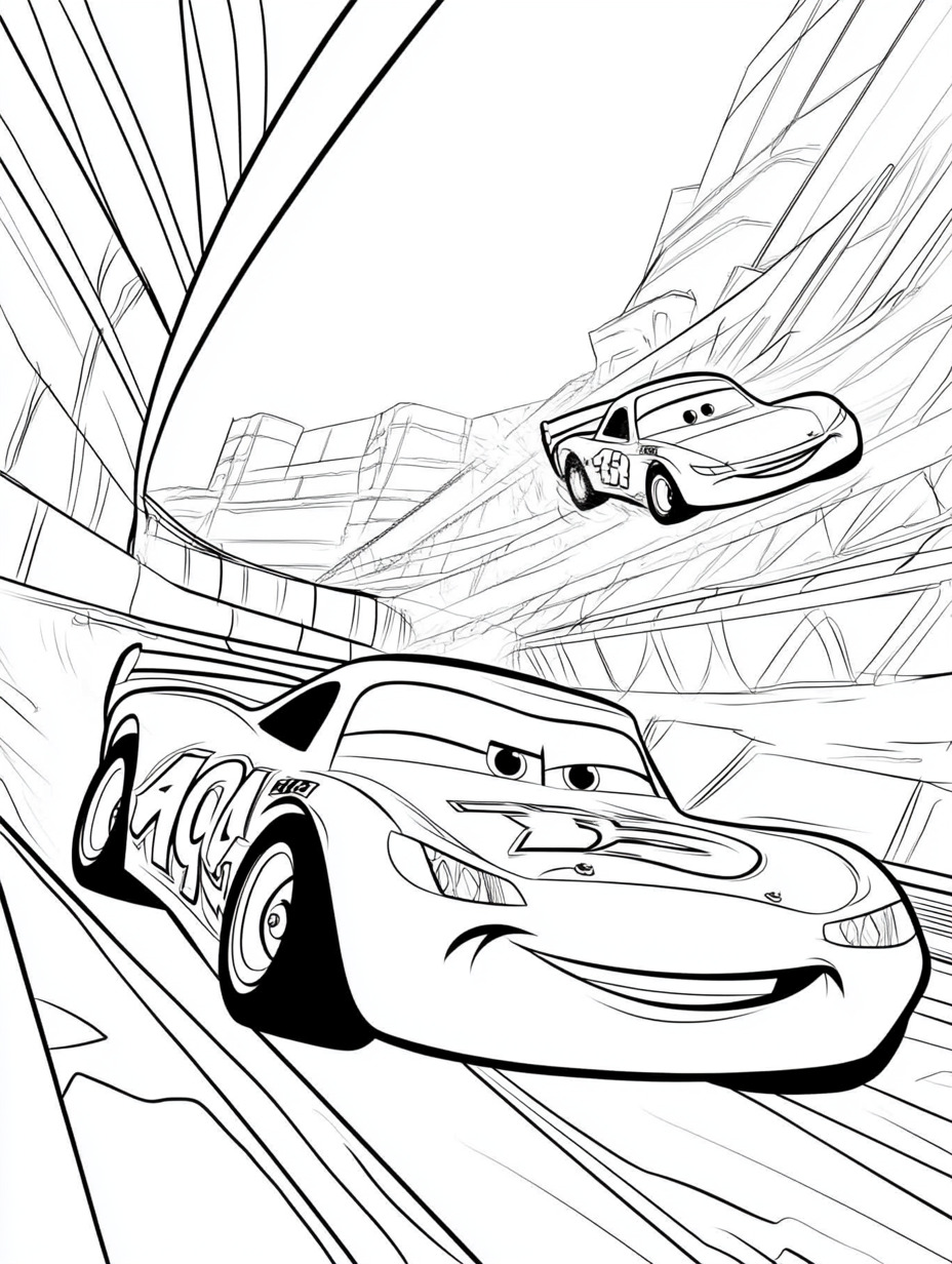 Lightning McQueen para colorir (7)