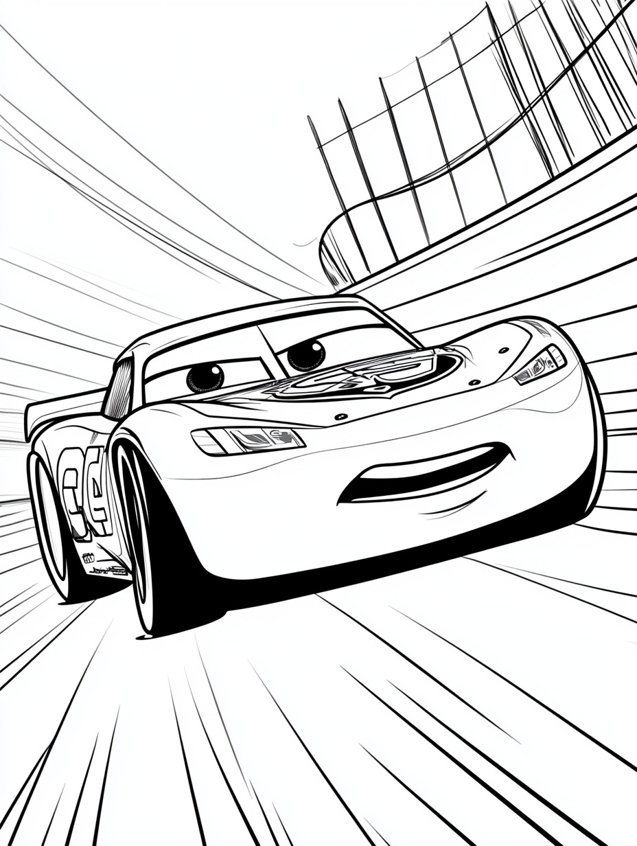 Lightning McQueen para colorir (9)