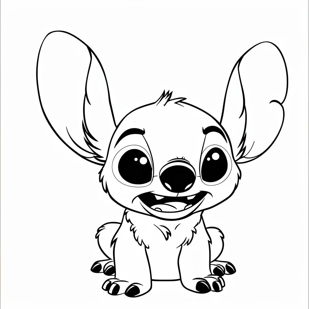 Lilo e Stitch para colorir (10)