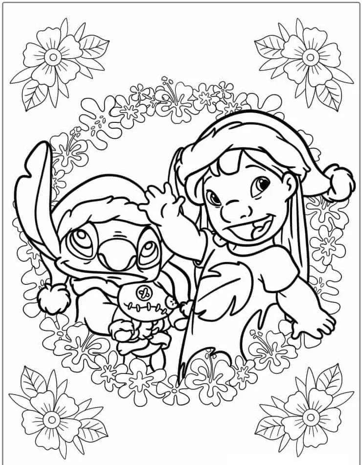 Lilo e Stitch para colorir (16)