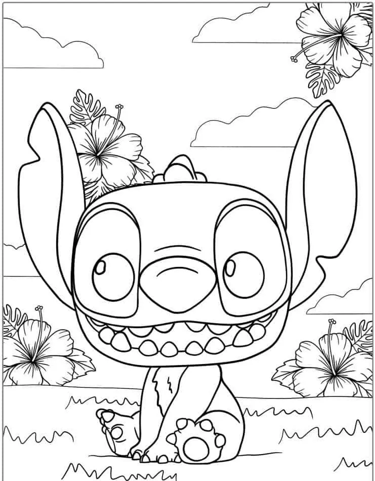 Lilo e Stitch para colorir (24)