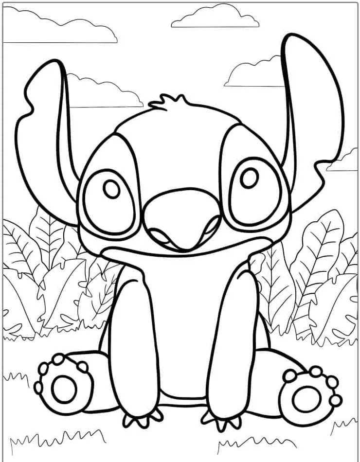 Lilo e Stitch para colorir (27)