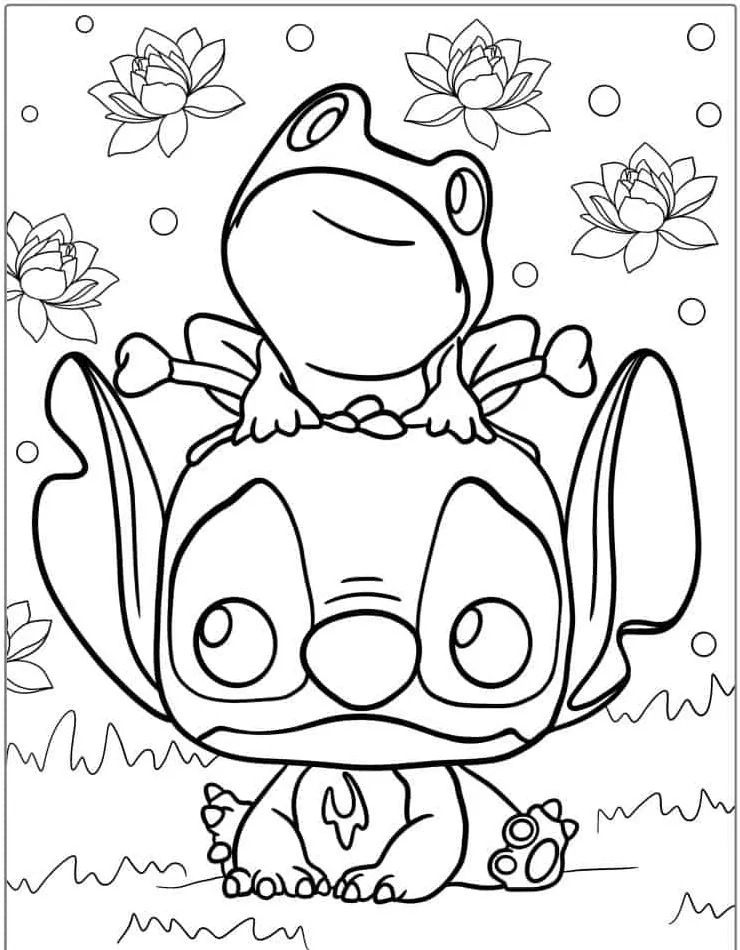 Lilo e Stitch para colorir (29)