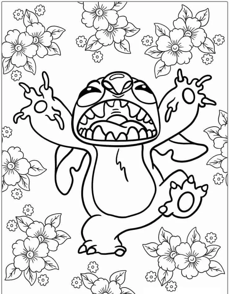 Lilo e Stitch para colorir (45)