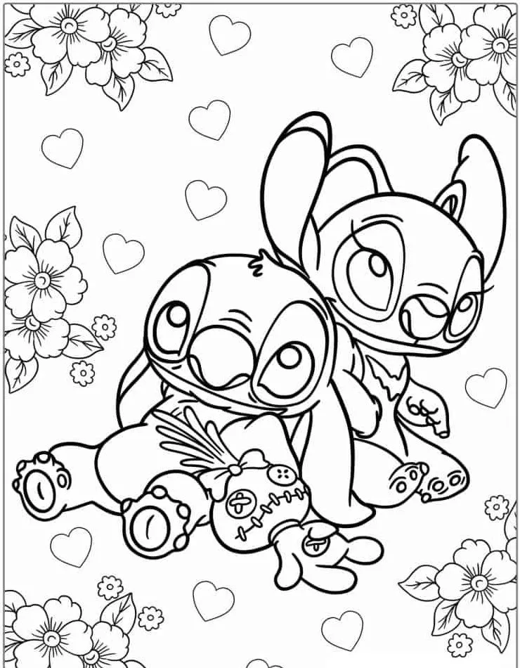 Lilo e Stitch para colorir (47)