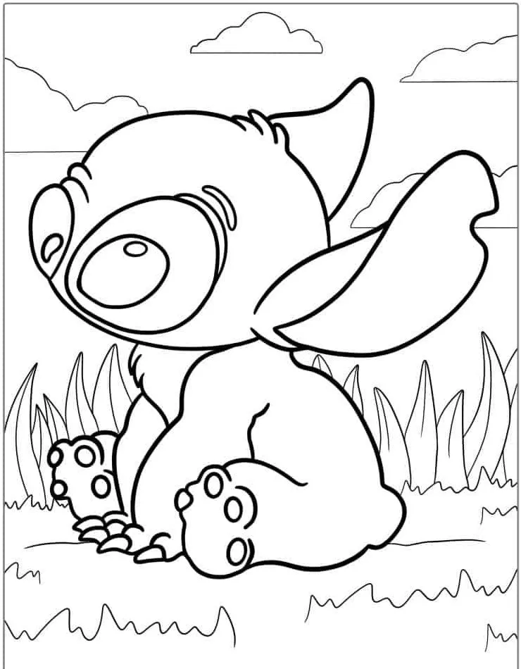 Lilo e Stitch para colorir (48)