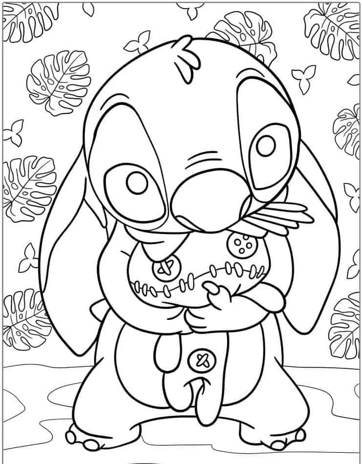 Lilo e Stitch para colorir (50)