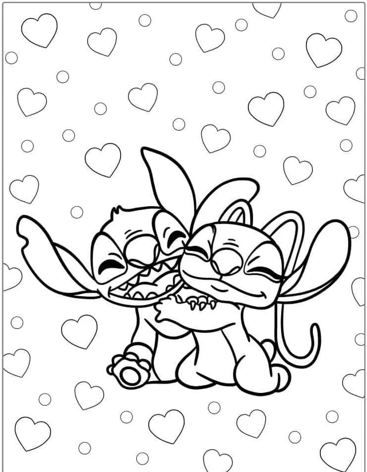 Lilo e Stitch para colorir (51)