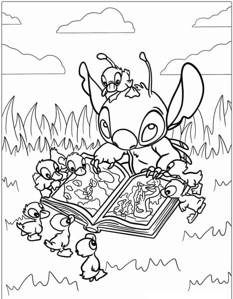 Lilo e Stitch para colorir (54)