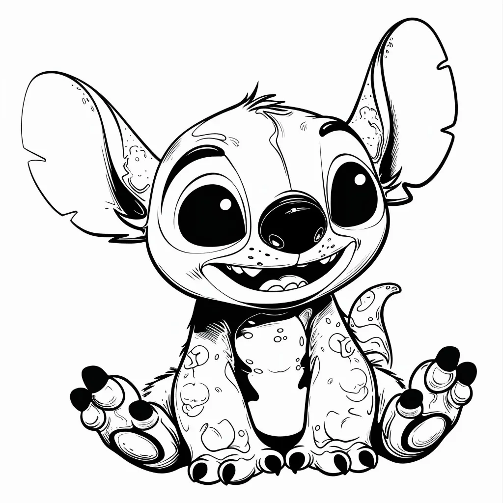 Lilo e Stitch para colorir (6)