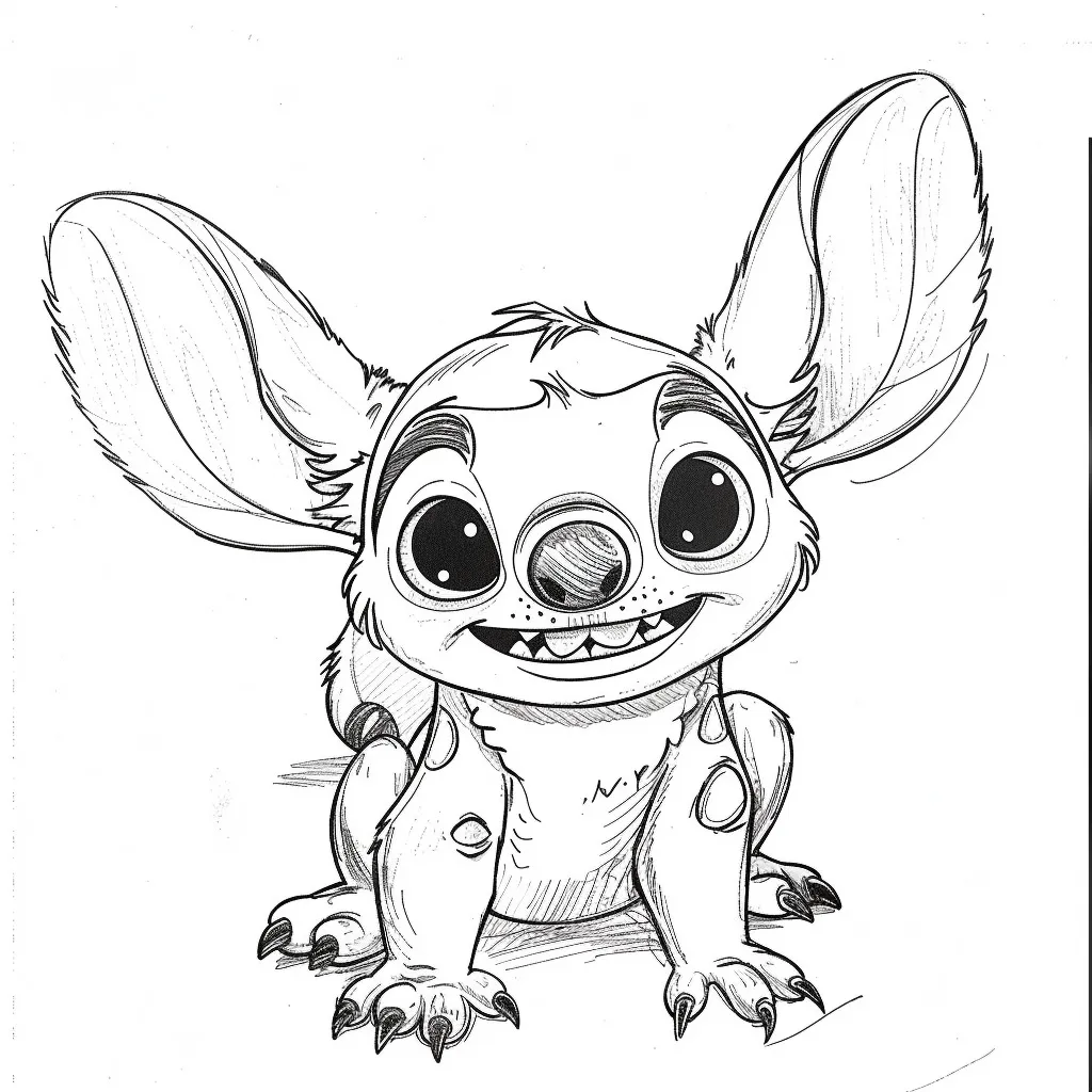 Lilo e Stitch para colorir (7)