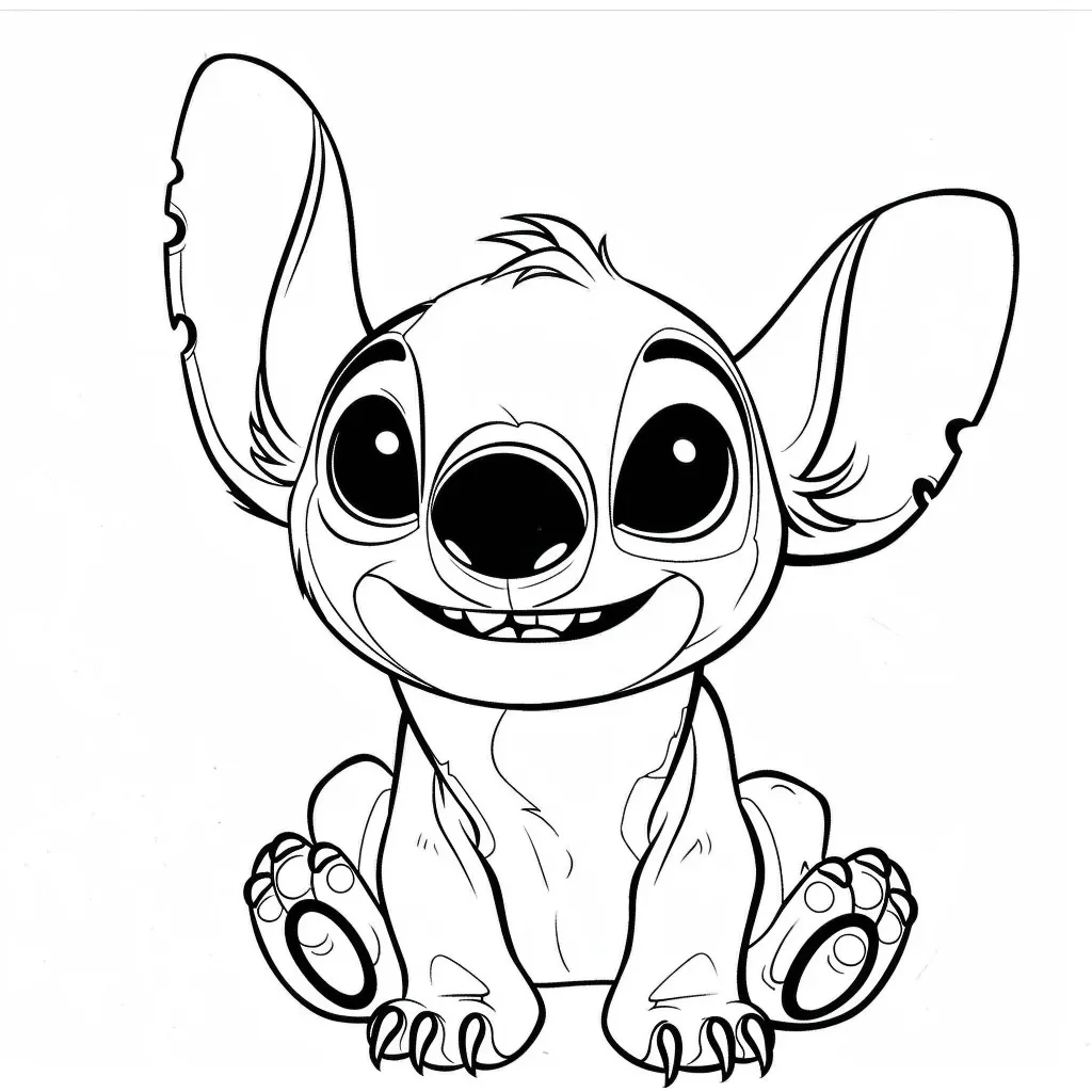 Lilo e Stitch para colorir (8)