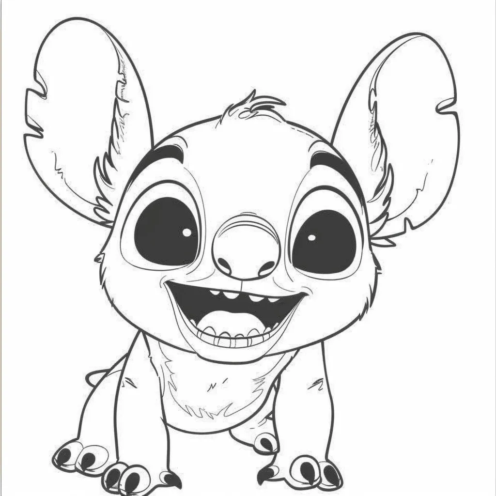 Lilo e Stitch para colorir (9)