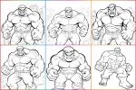 Hulk para colorir