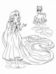 desenho da rapunzel para colorir 45