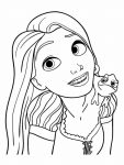 desenho da rapunzel para colorir 61