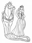 desenho da rapunzel para colorir 62