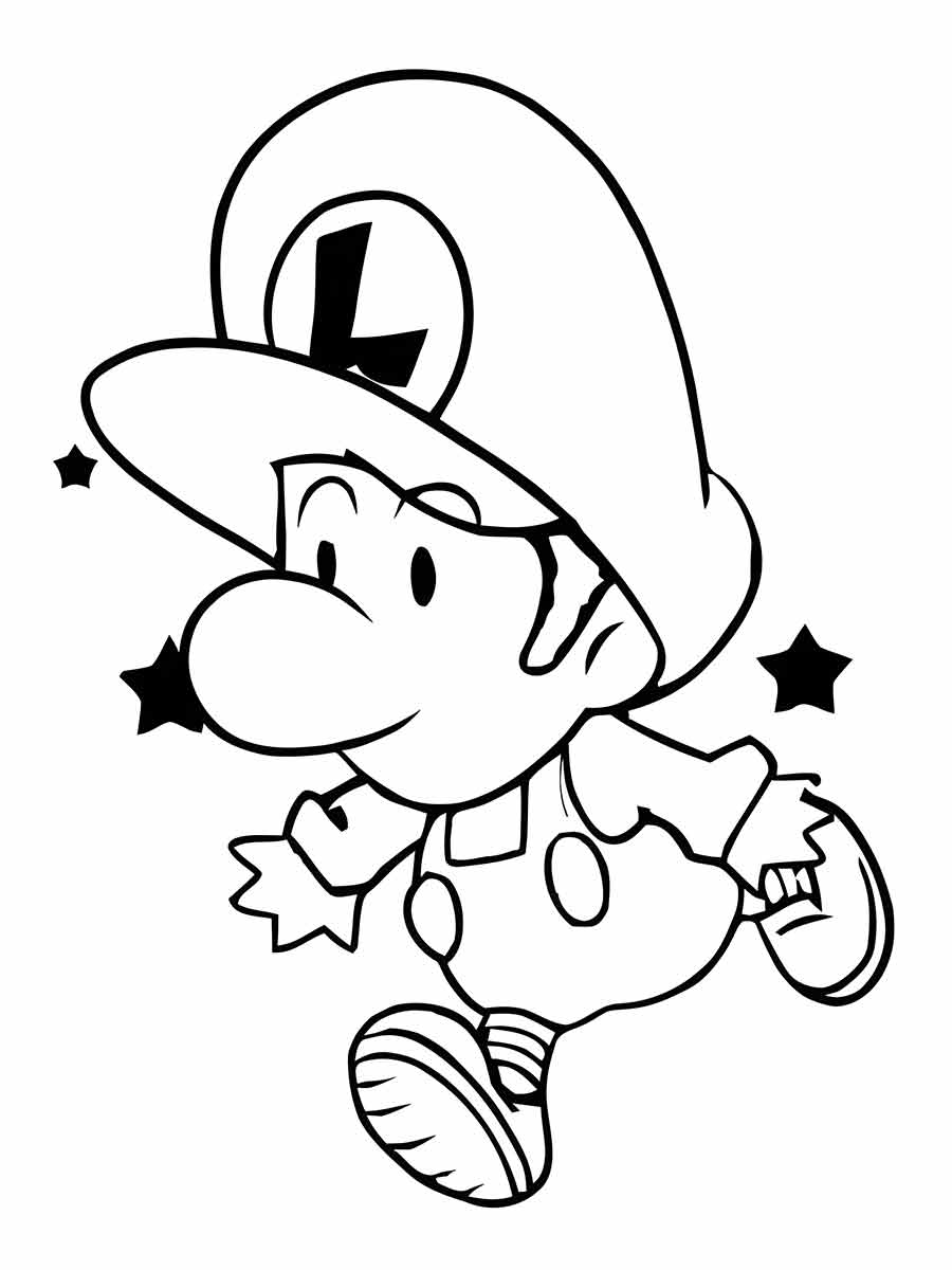 desenho de Luigi para colorir 5