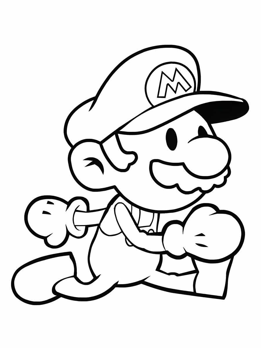 desenho de Luigi para colorir 6