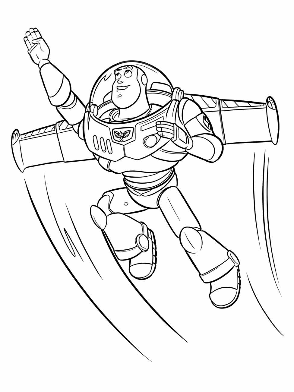 desenho de buzz lightyear para colorir 10