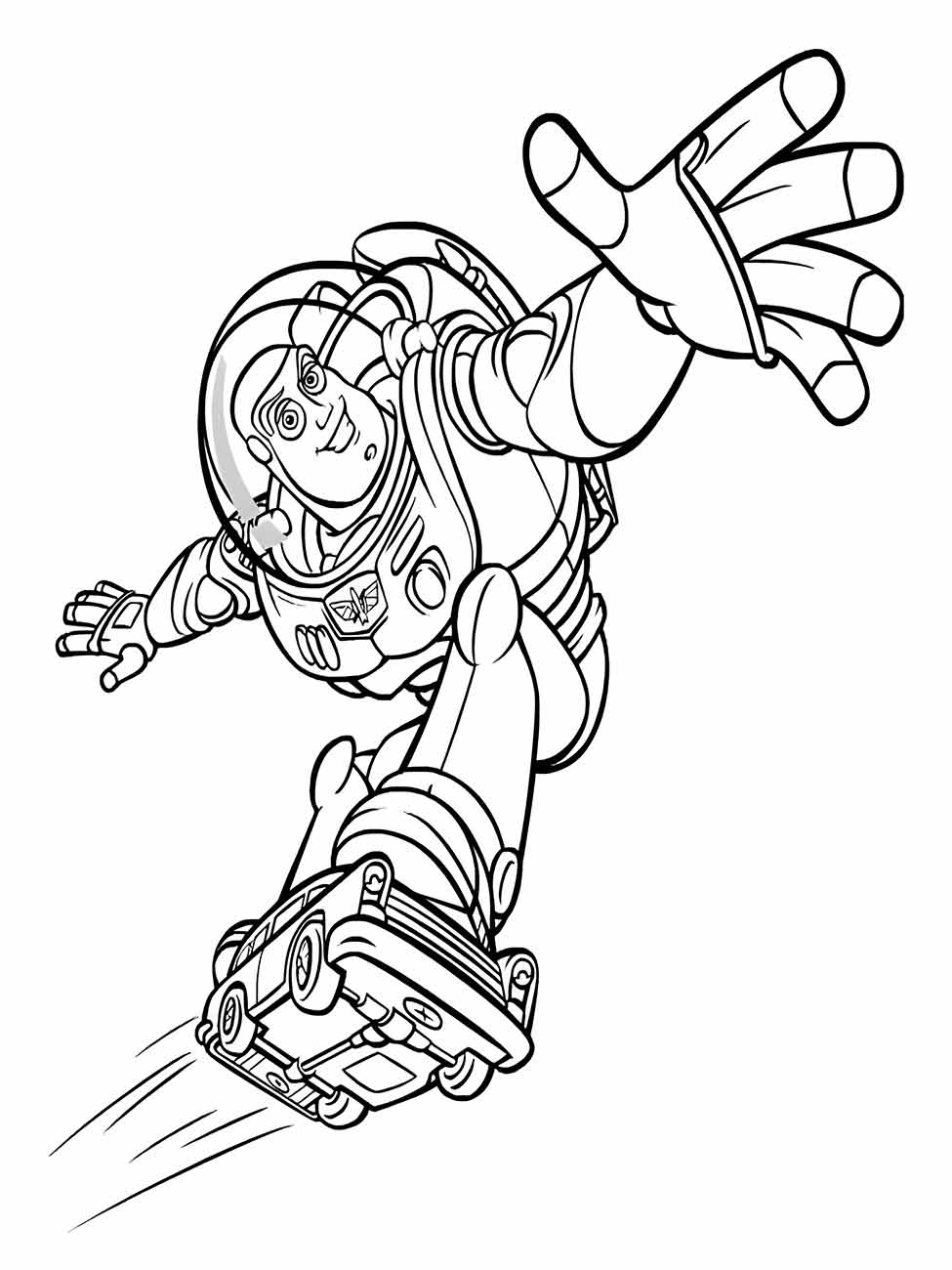 desenho de buzz lightyear para colorir 11