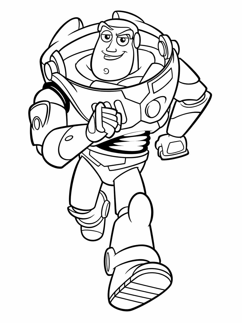 desenho de buzz lightyear para colorir 14