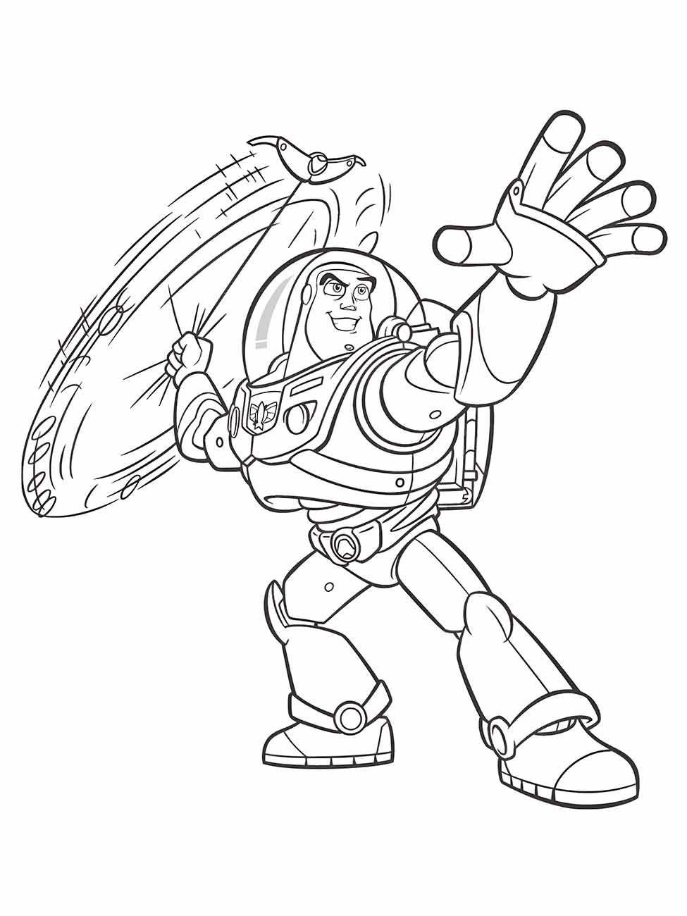 desenho de buzz lightyear para colorir 15