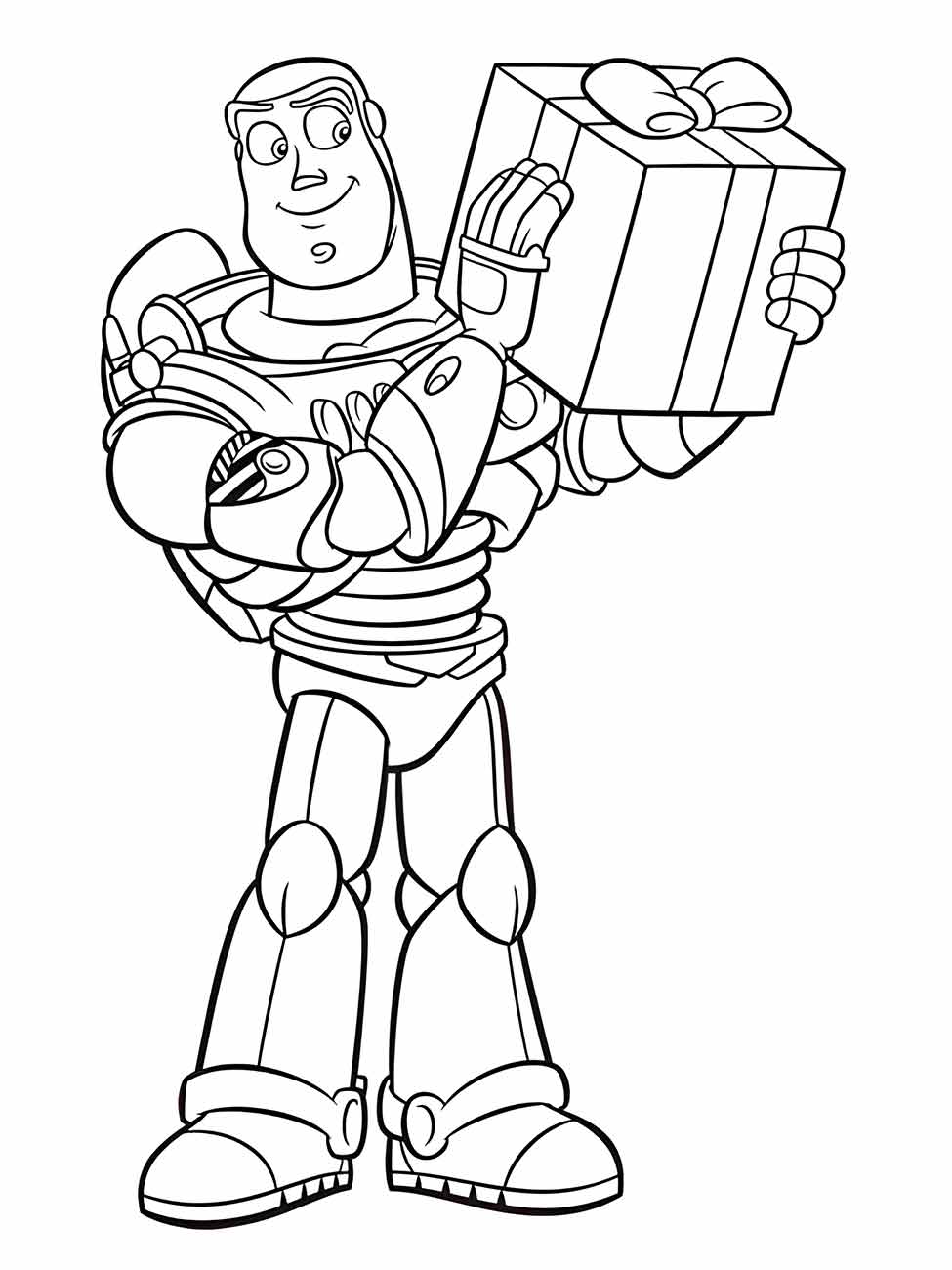 desenho de buzz lightyear para colorir 16