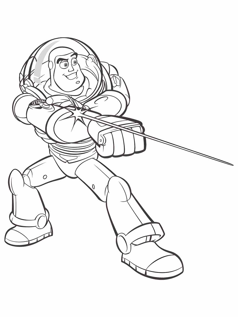 desenho de buzz lightyear para colorir 17